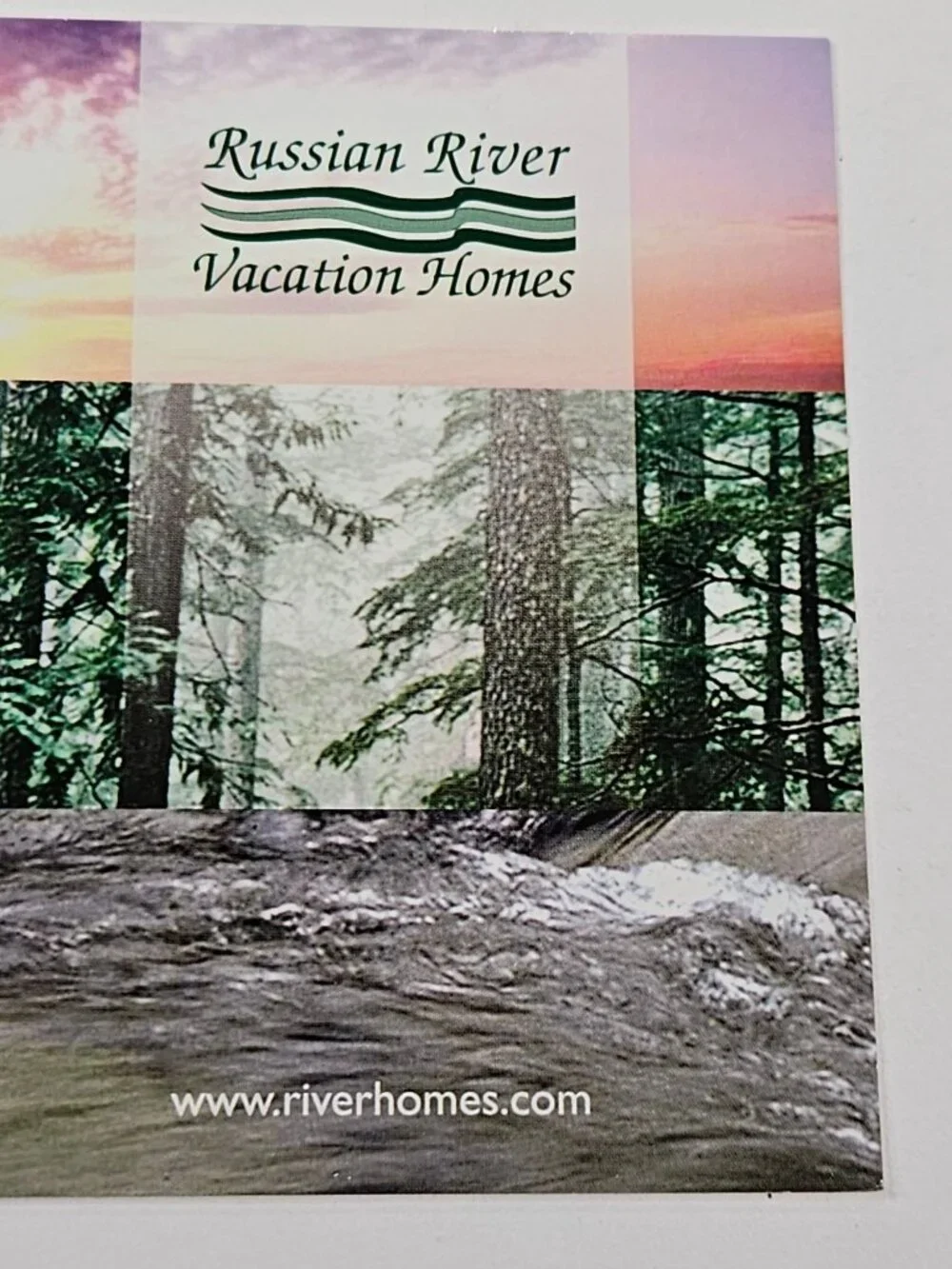Russian River Vacation Homes Postcard